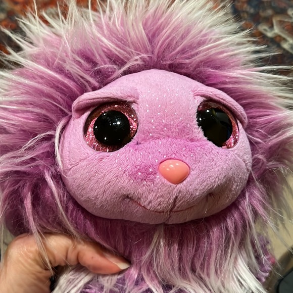 Ty Frizzys Zwippy 9” Plush Stuffed Monster Toy Sparkle Big Eyes - Picture 5 of 16